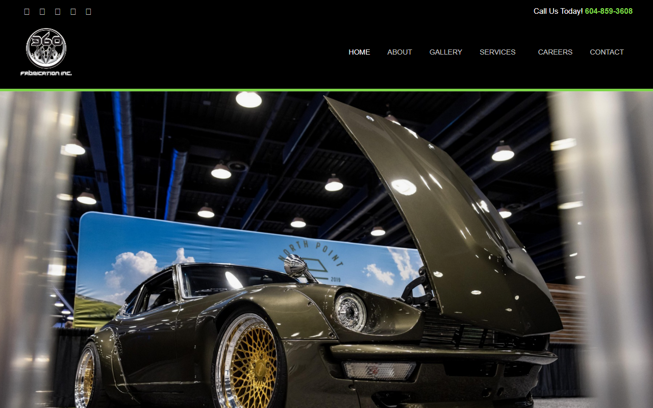 360fabrication.com screenshot