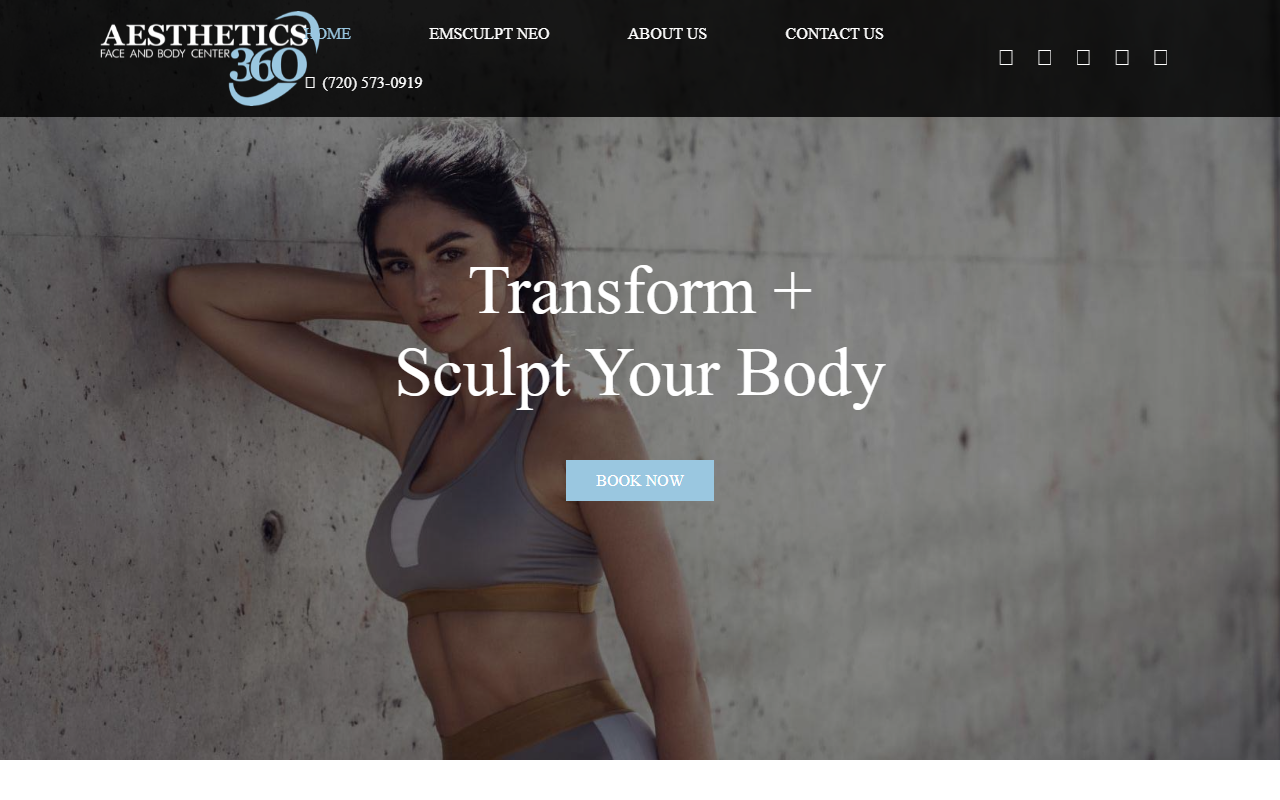 360faceandbody.com screenshot
