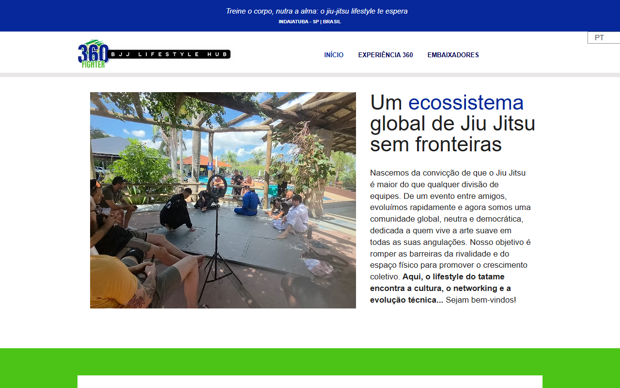 360fightercamp.com screenshot