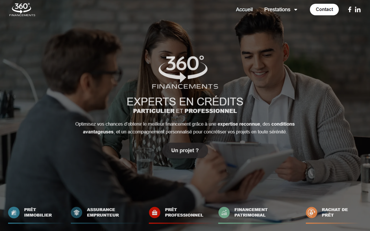 360financements.com screenshot