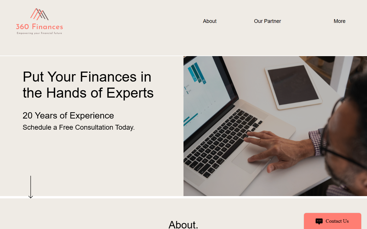 360finances.com screenshot