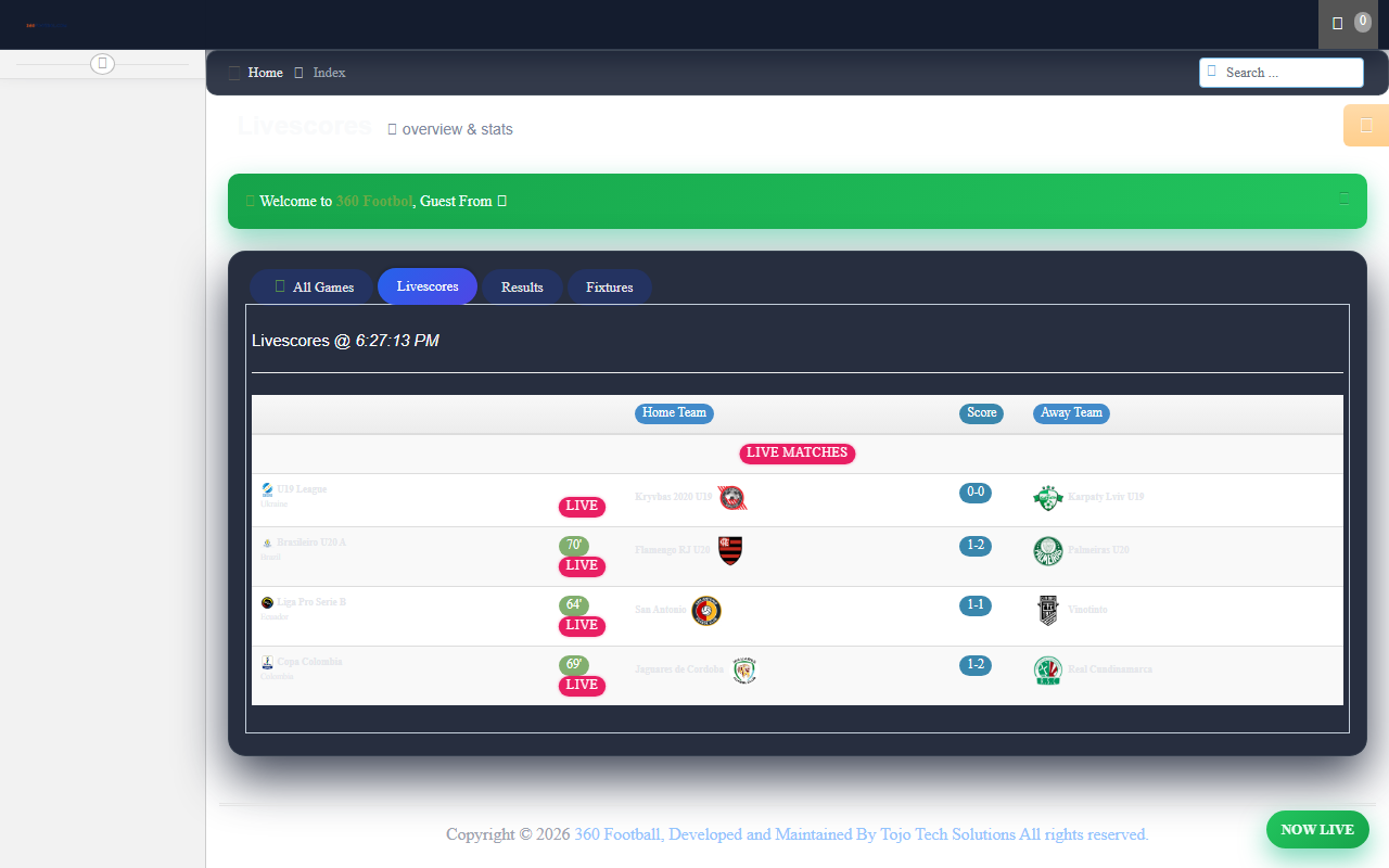 360footbol.com screenshot
