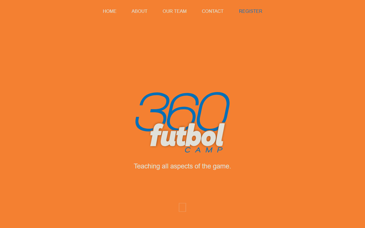 360futbolcamp.com screenshot