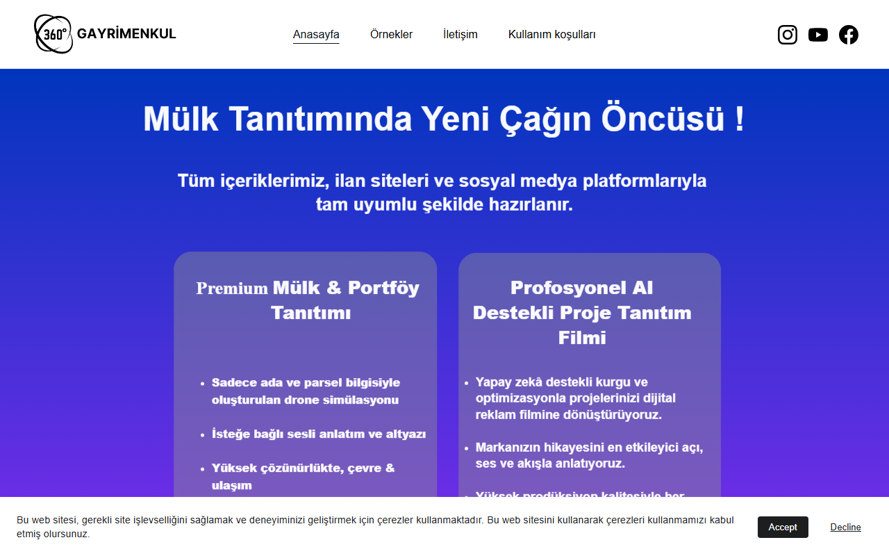 360gayrimenkusl.com screenshot