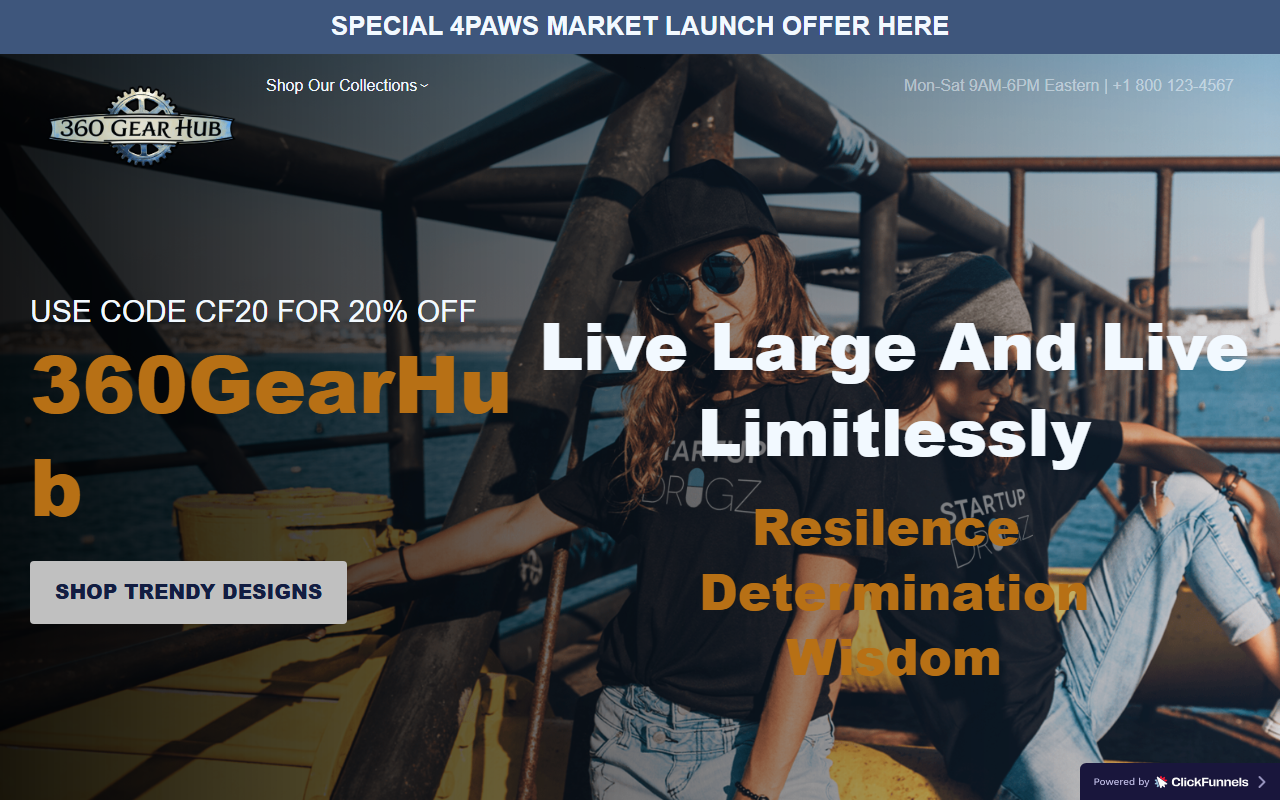 360gearhub.com screenshot