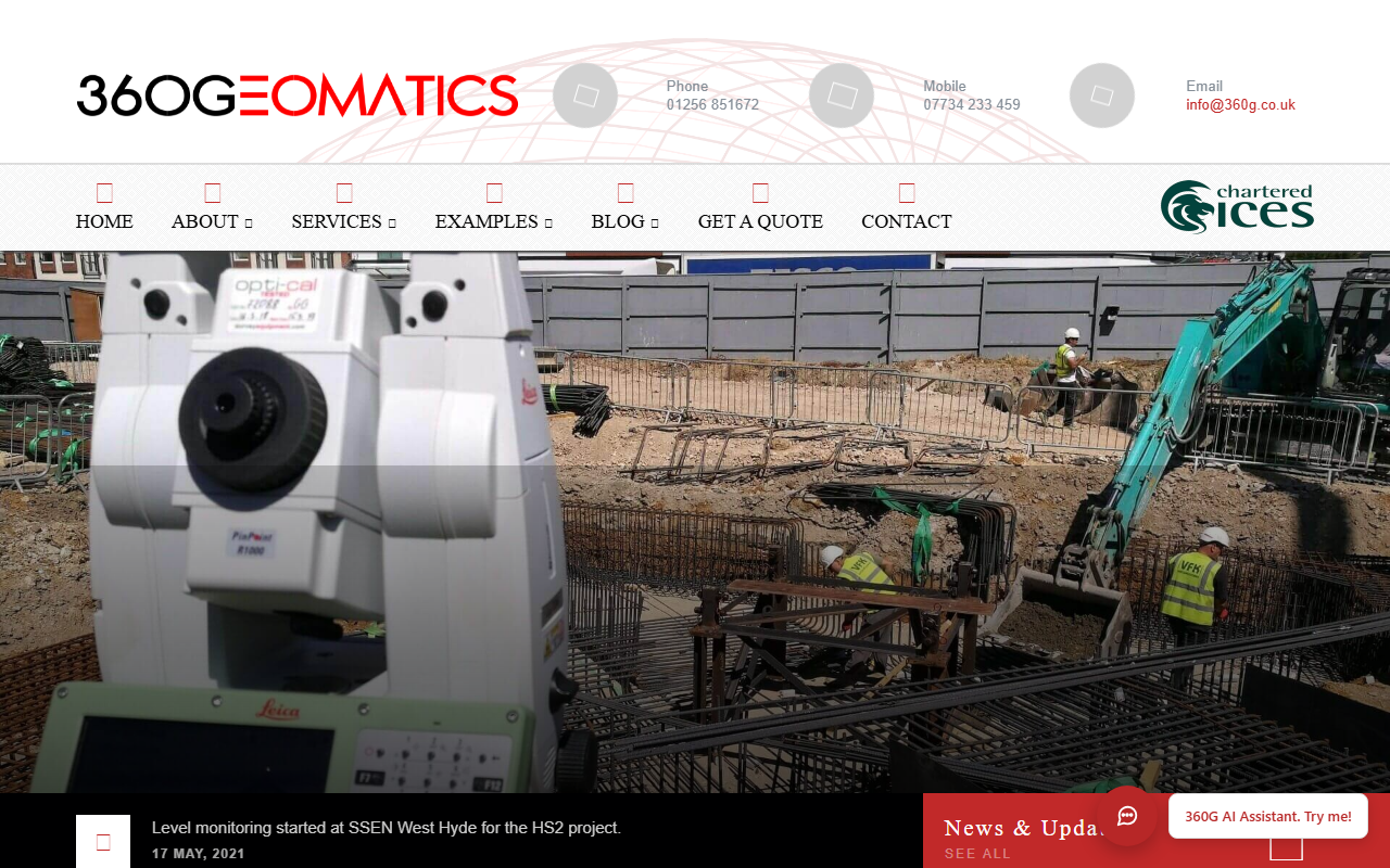 360geomatics.com screenshot