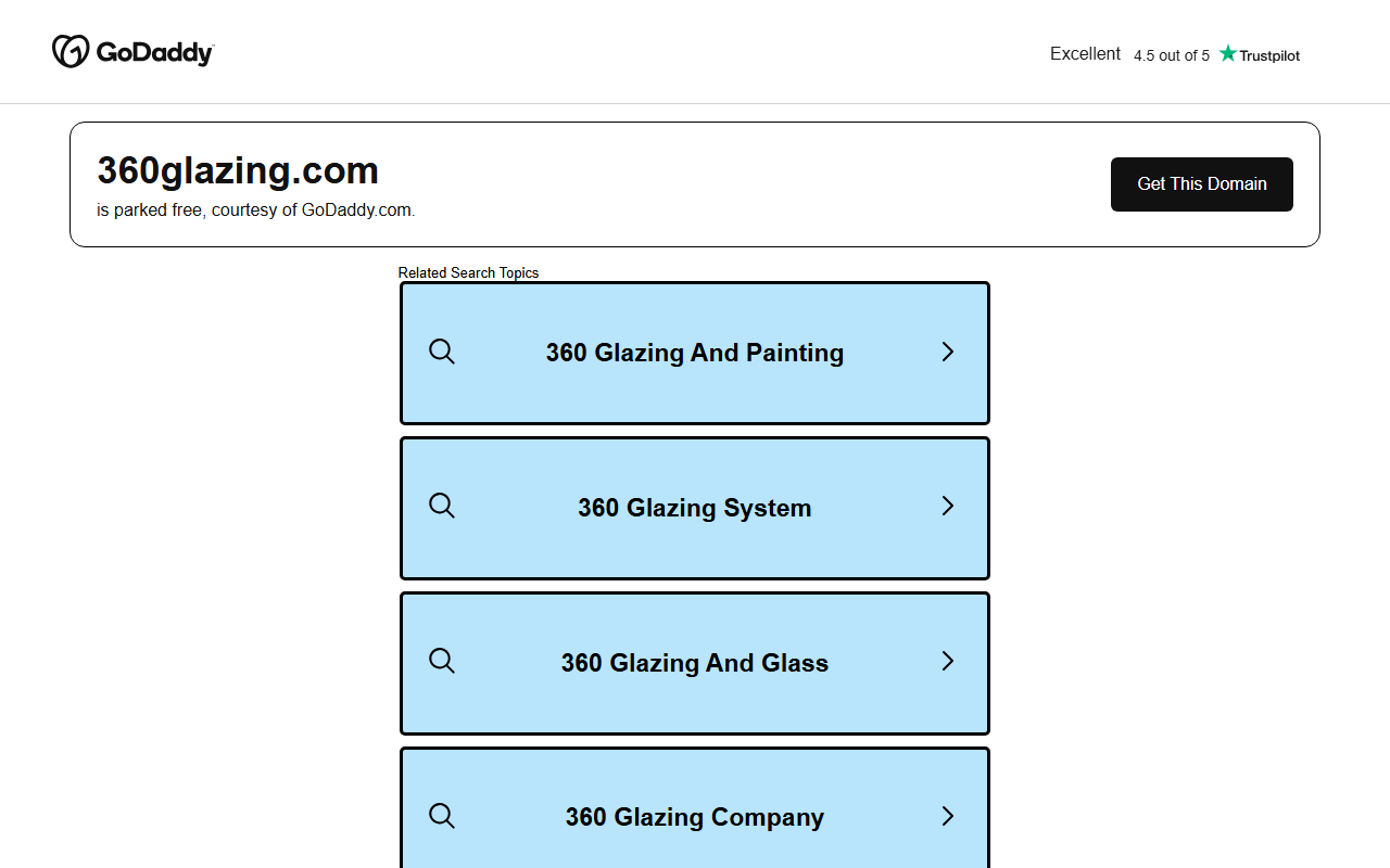 360glazing.com screenshot