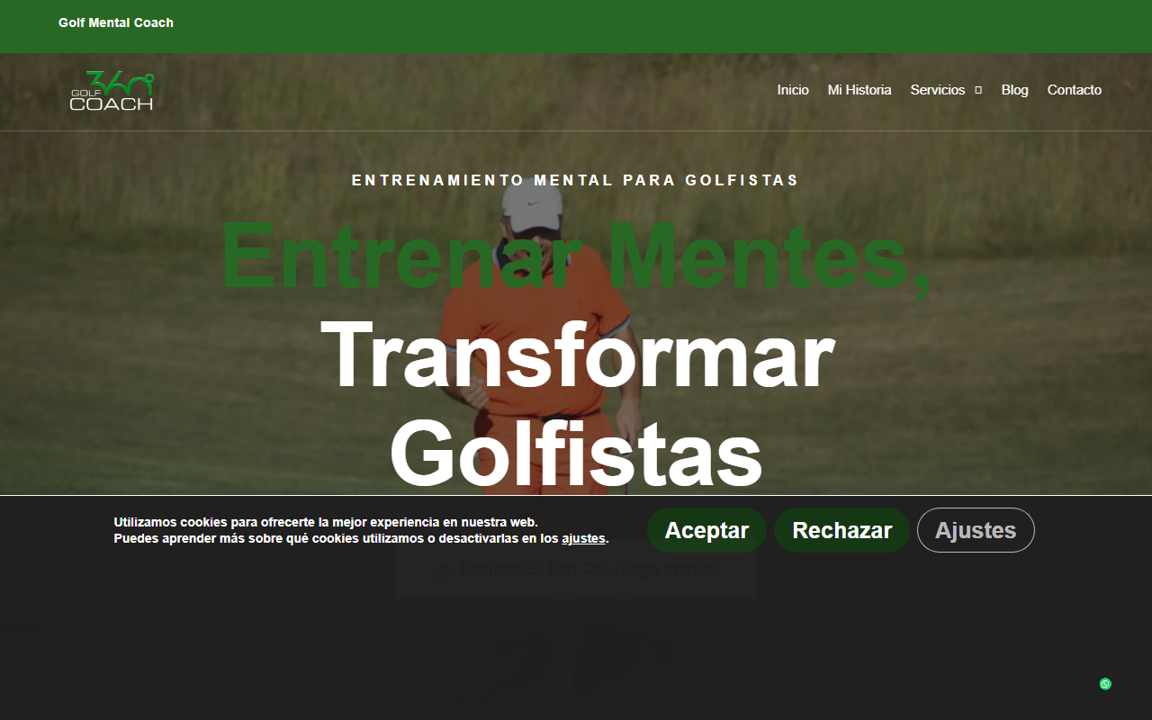 360golfcoach.com screenshot