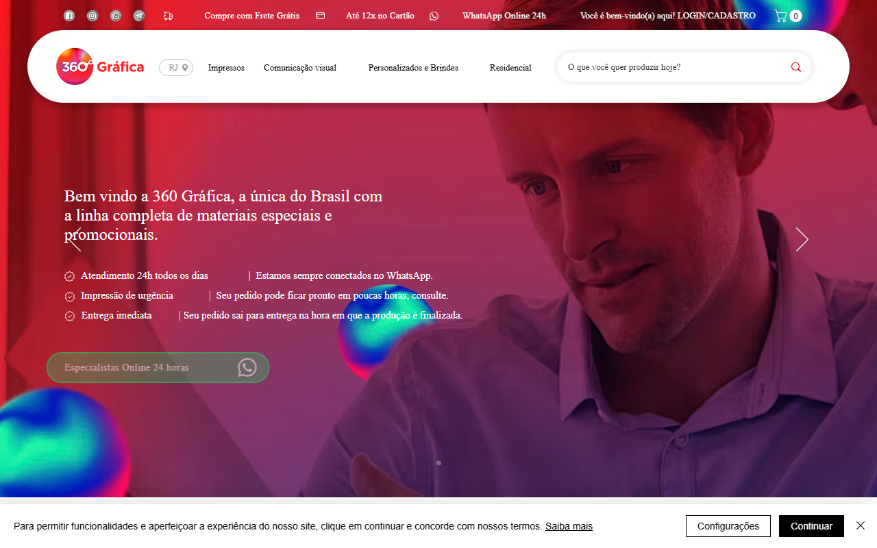 360grafica.com screenshot