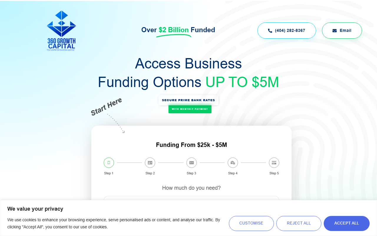 360growthcapital.com screenshot