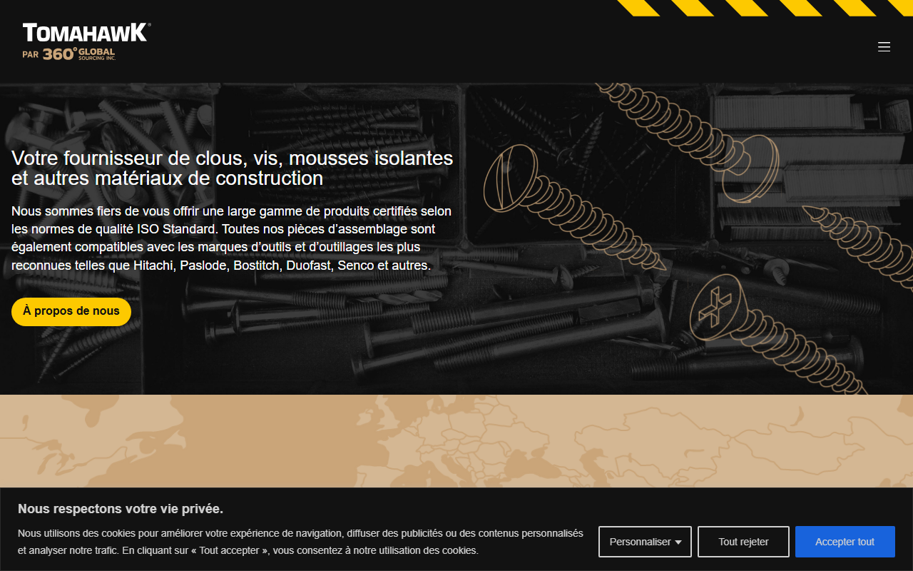360gsourcing.com screenshot