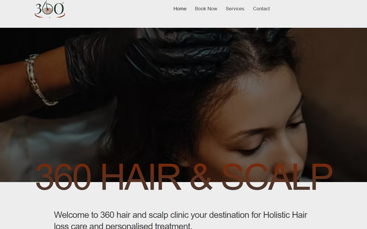 360hairandscalp.com screenshot