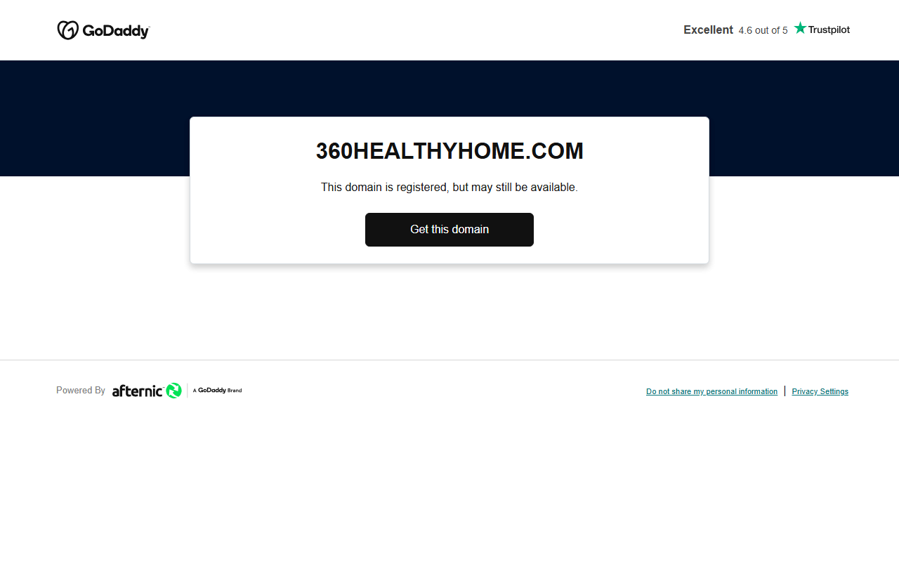 360healthyhome.com screenshot