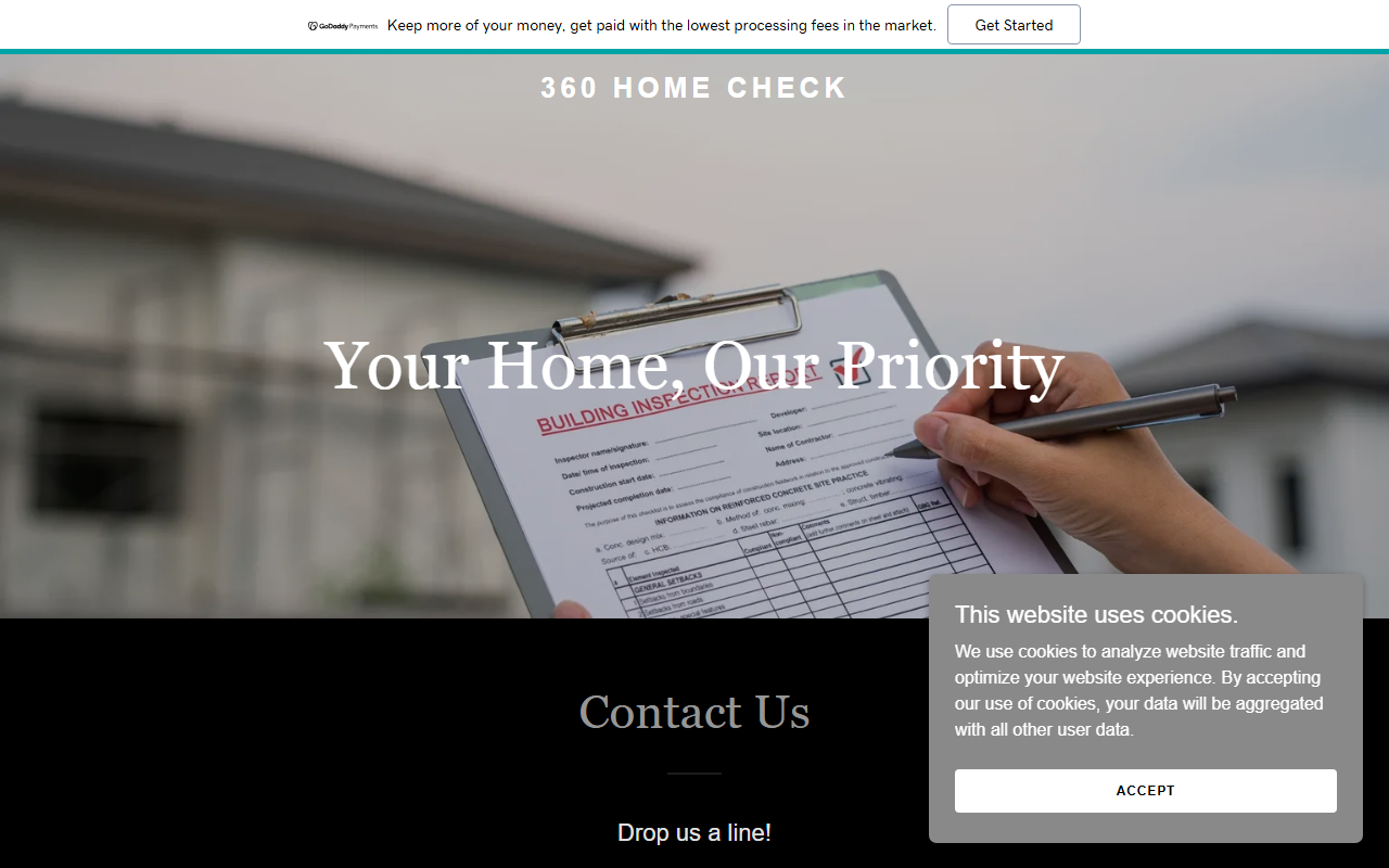 360homecheckfl.com screenshot