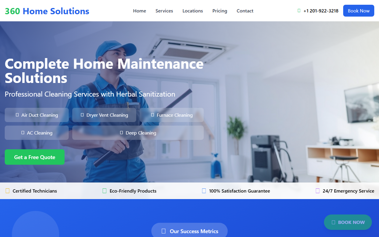 360homesolution.com screenshot