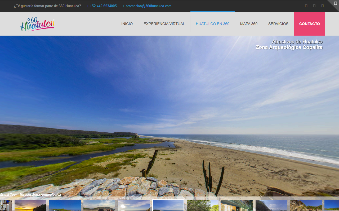 360huatulco.com screenshot