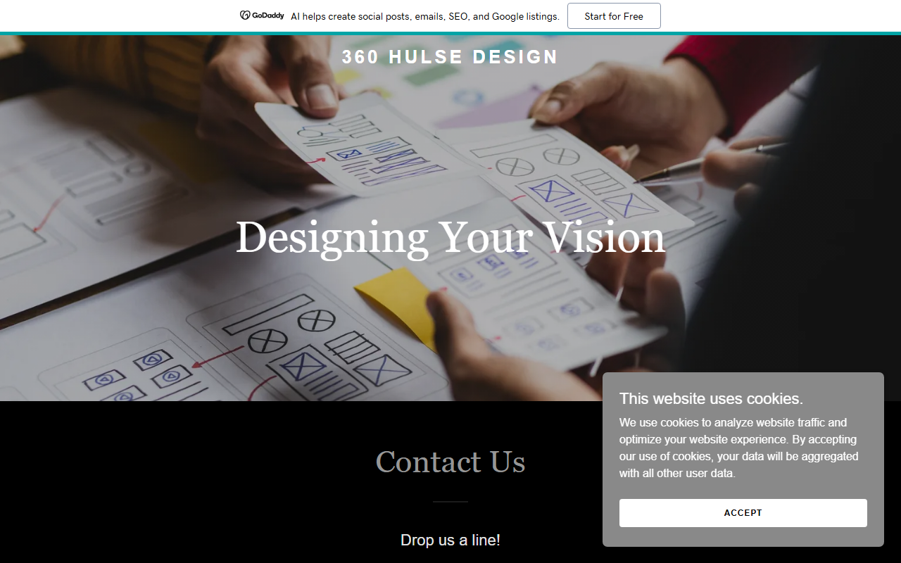 360hulsedesign.com screenshot