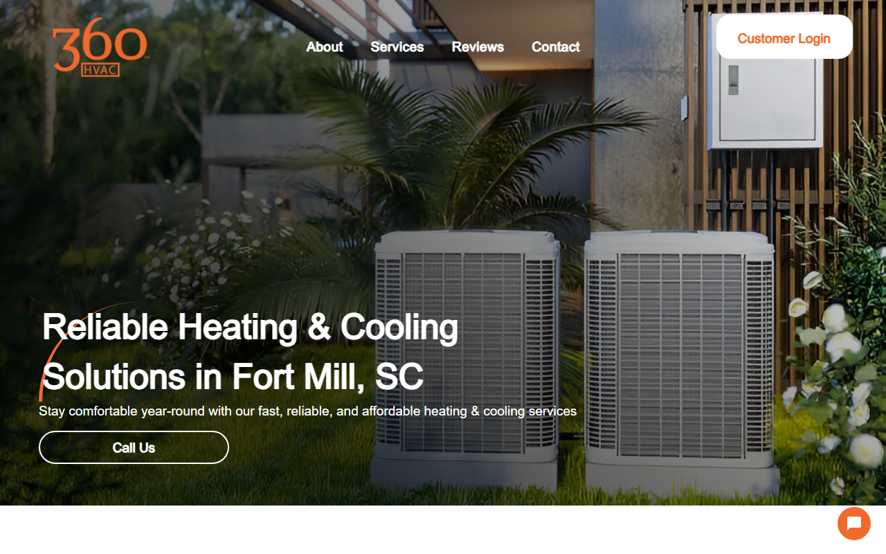 360hvacllc.com screenshot