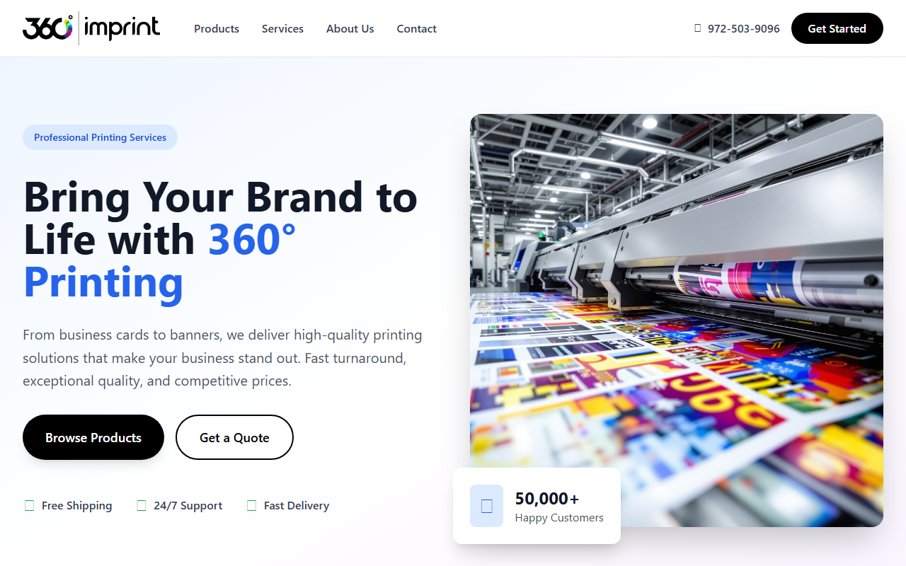 360imprint.com screenshot
