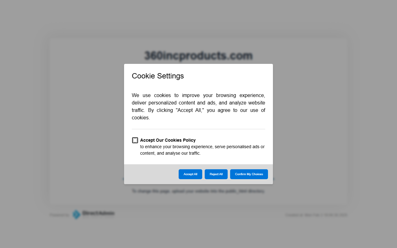 360incproducts.com screenshot