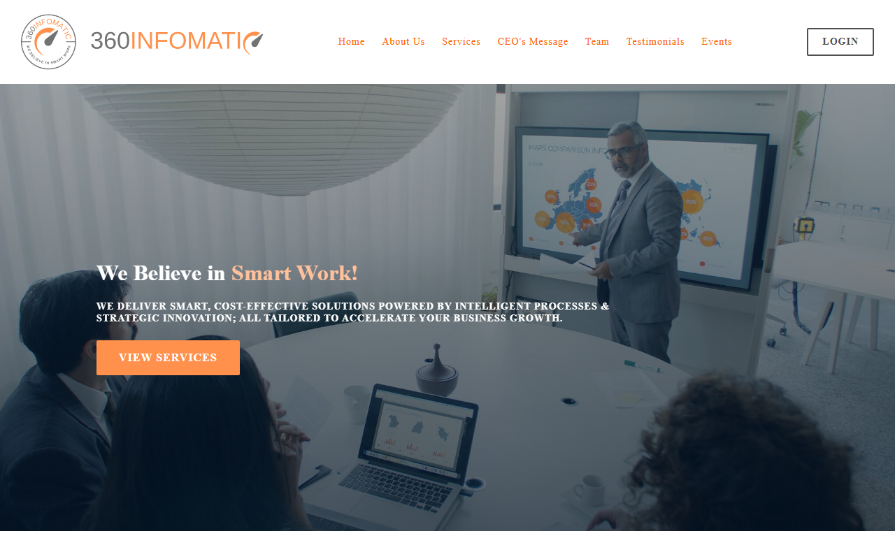 360infomatic.com screenshot
