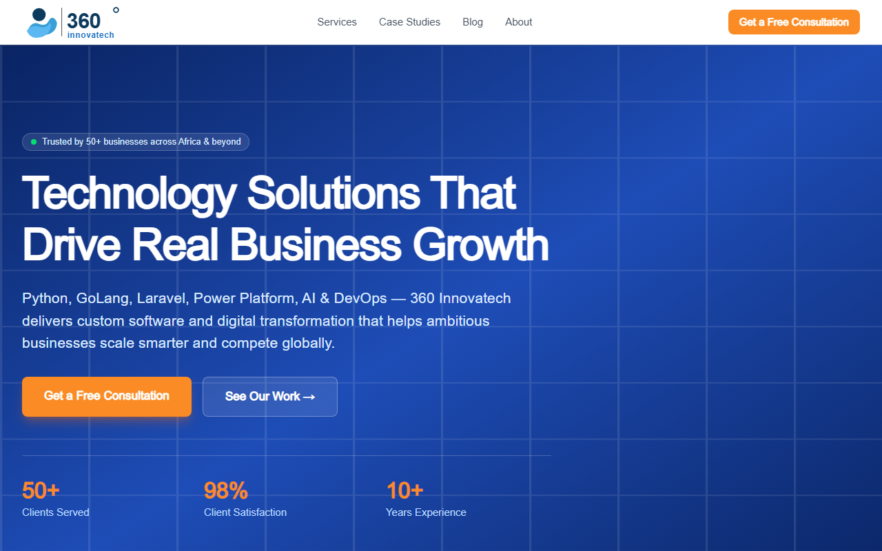360innovatech.com screenshot