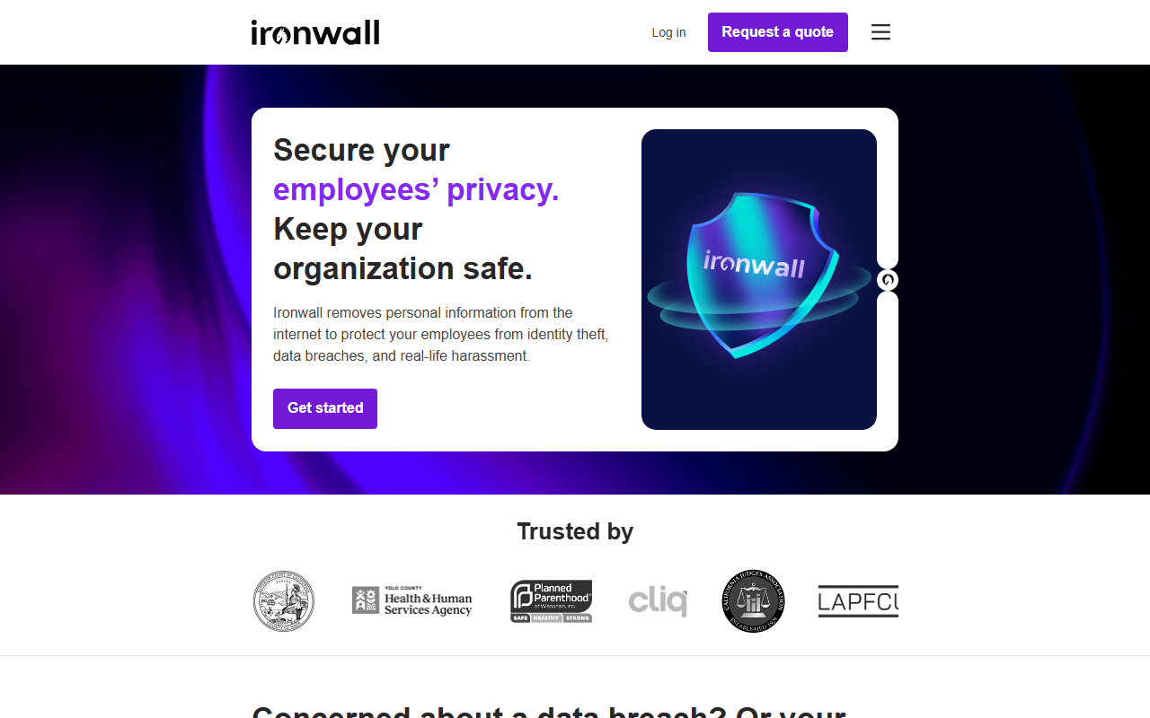 360ironwall.com screenshot