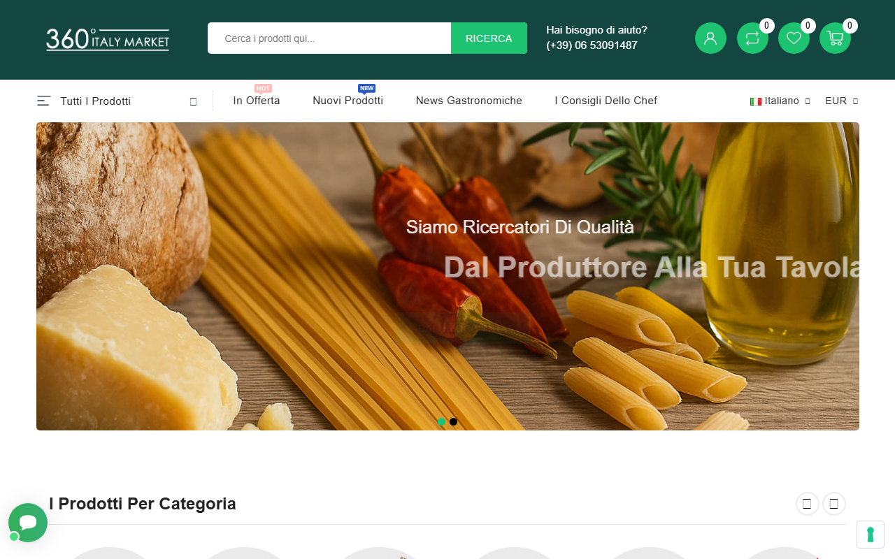 360italymarket.com screenshot