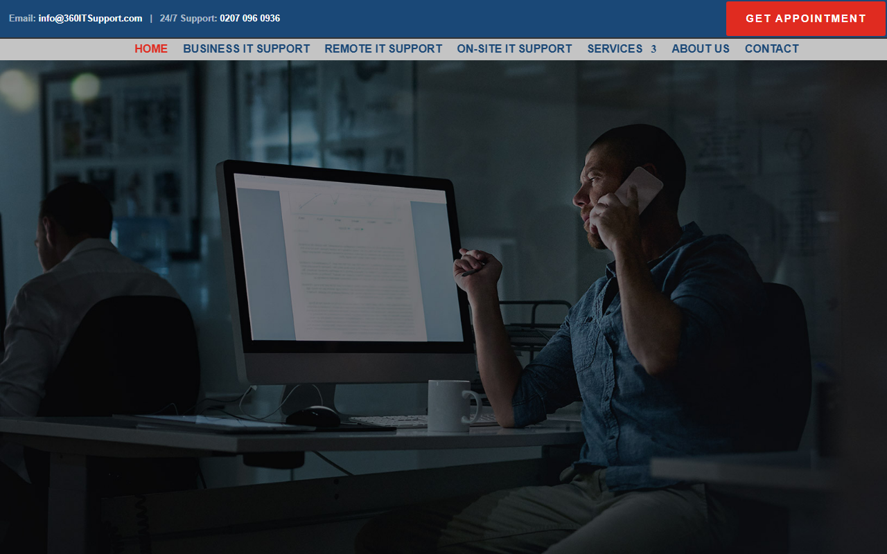 360itsupport.com screenshot