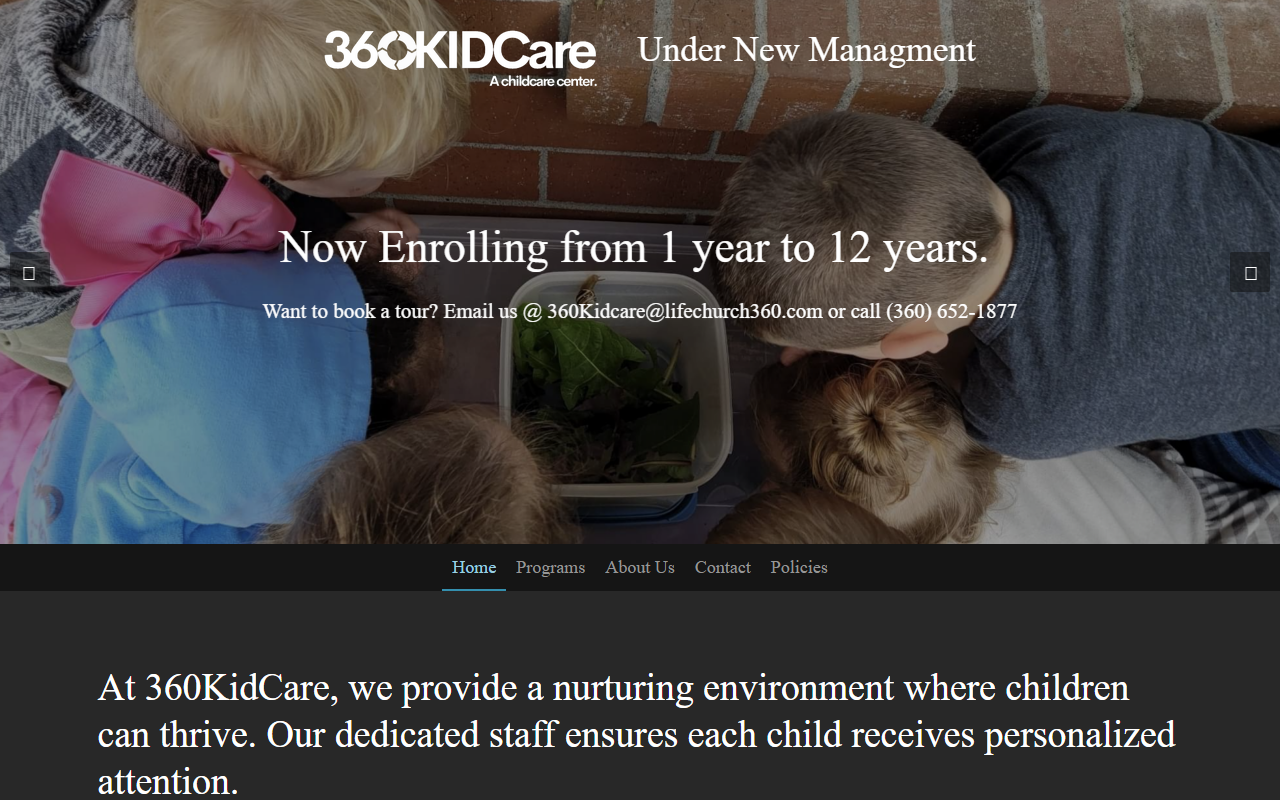 360kidcare.com screenshot