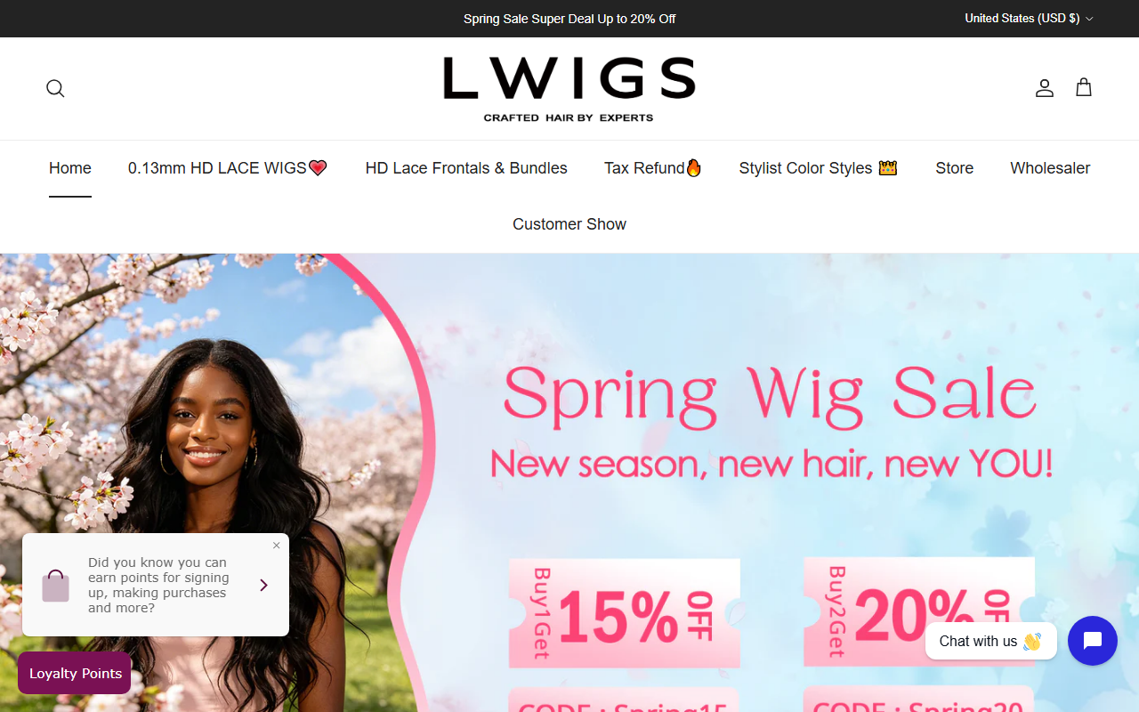360lacewigs.com screenshot