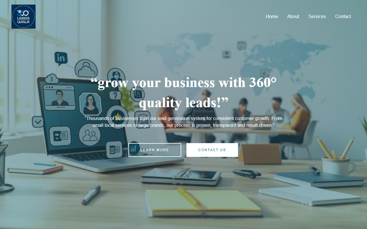 360leadswala.com screenshot