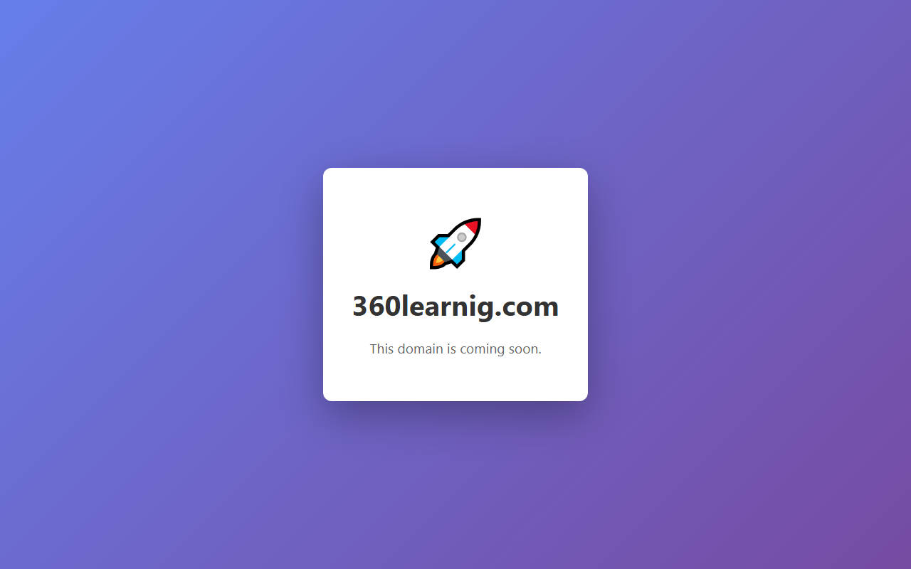 360learnig.com screenshot