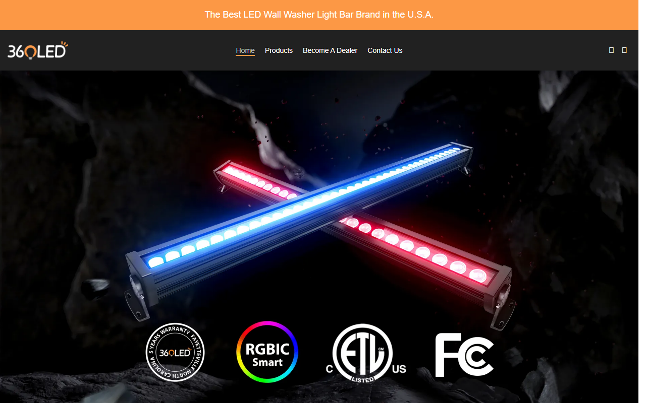 360ledlighting.com screenshot