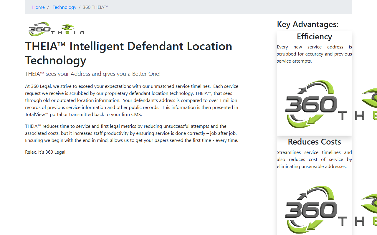 360legaltheia.com screenshot