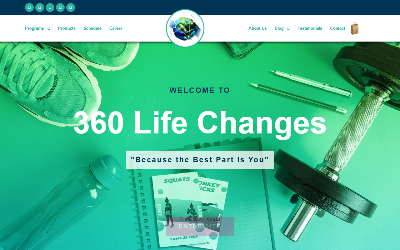 360lifechanges.com screenshot