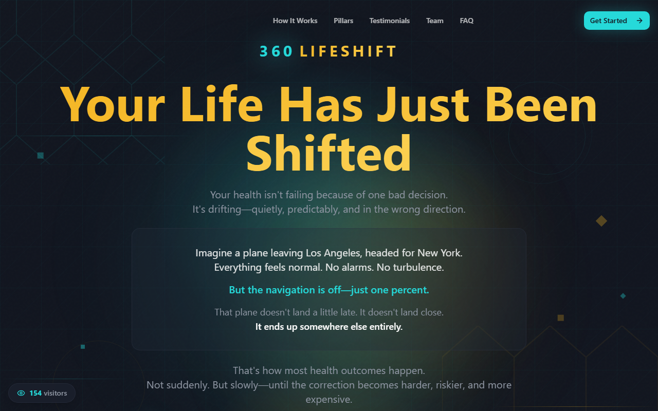 360lifeshift.com screenshot