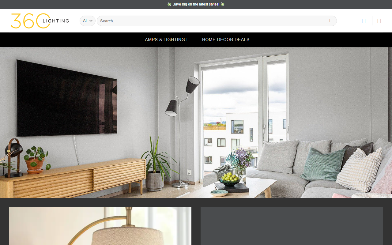 360lightingshop.com screenshot