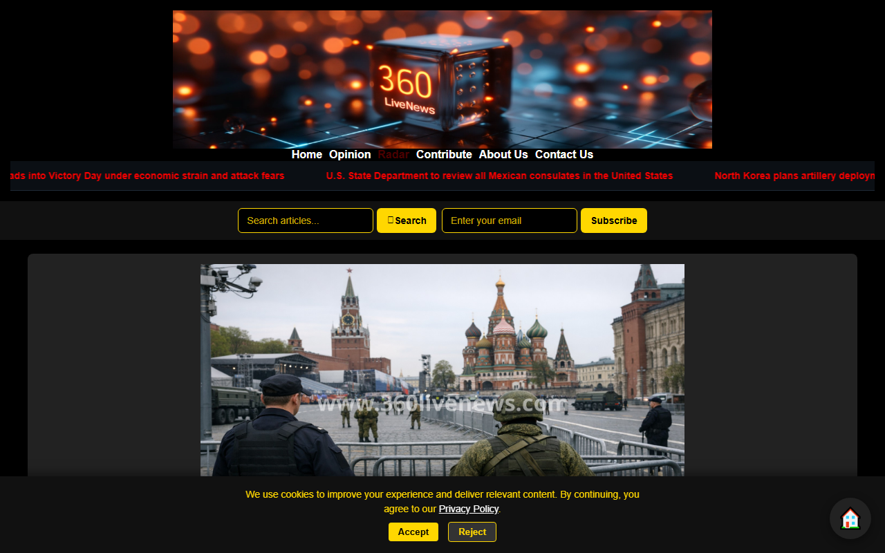 360livenews.com screenshot