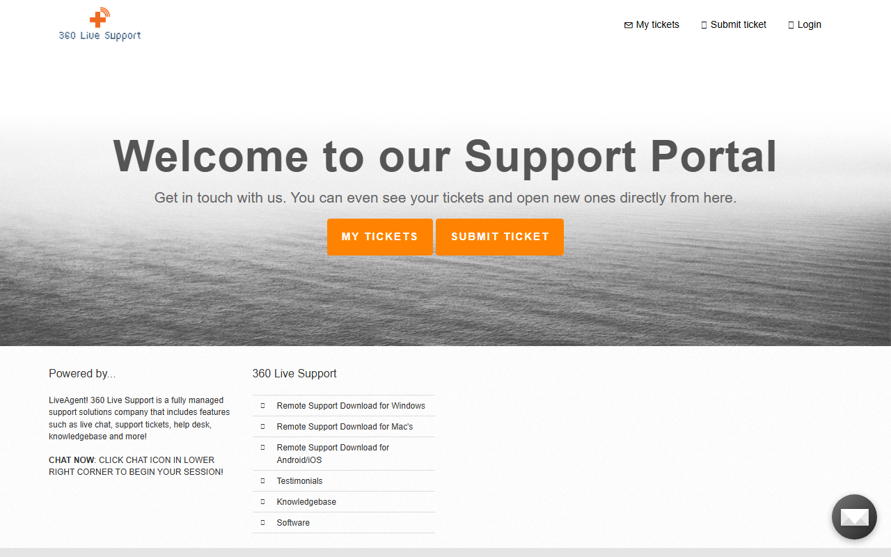 360livesupport.com screenshot