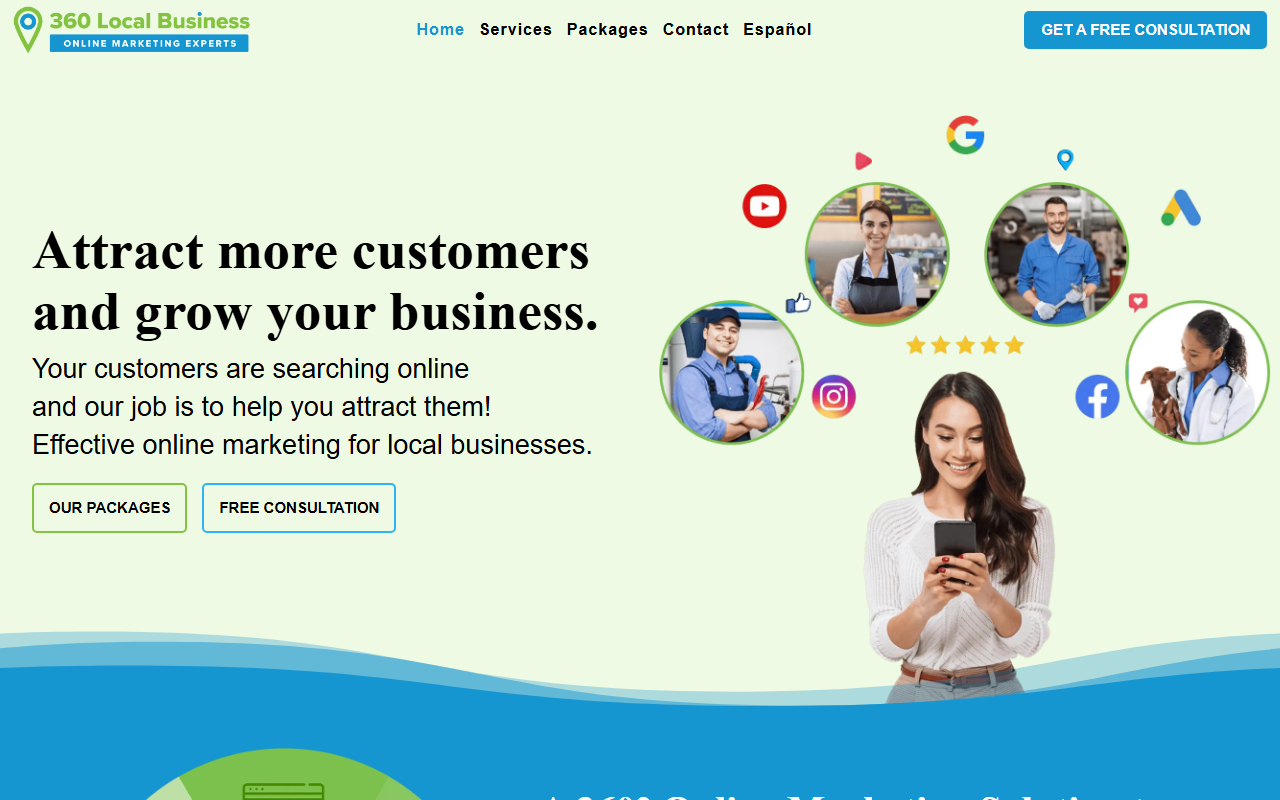 360localbusiness.com screenshot