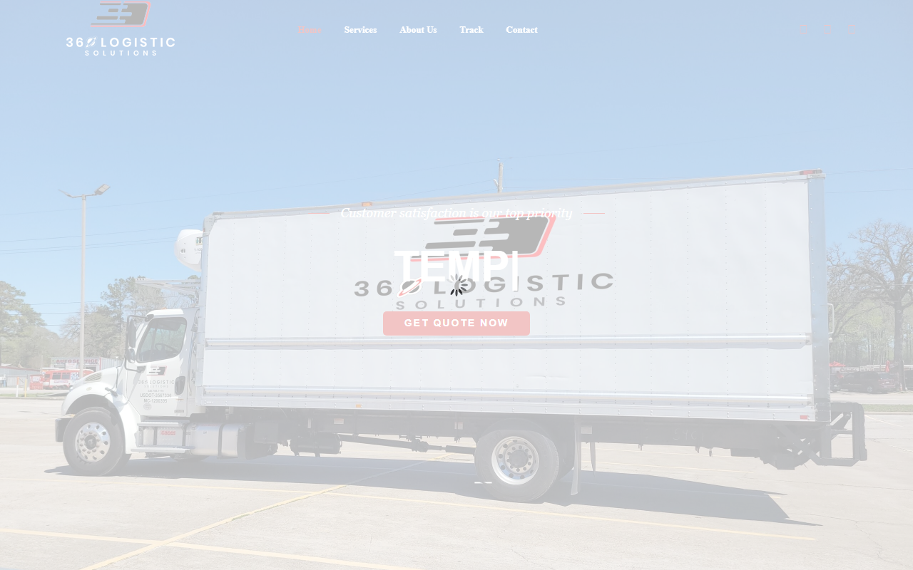 360logistic-sol.com screenshot