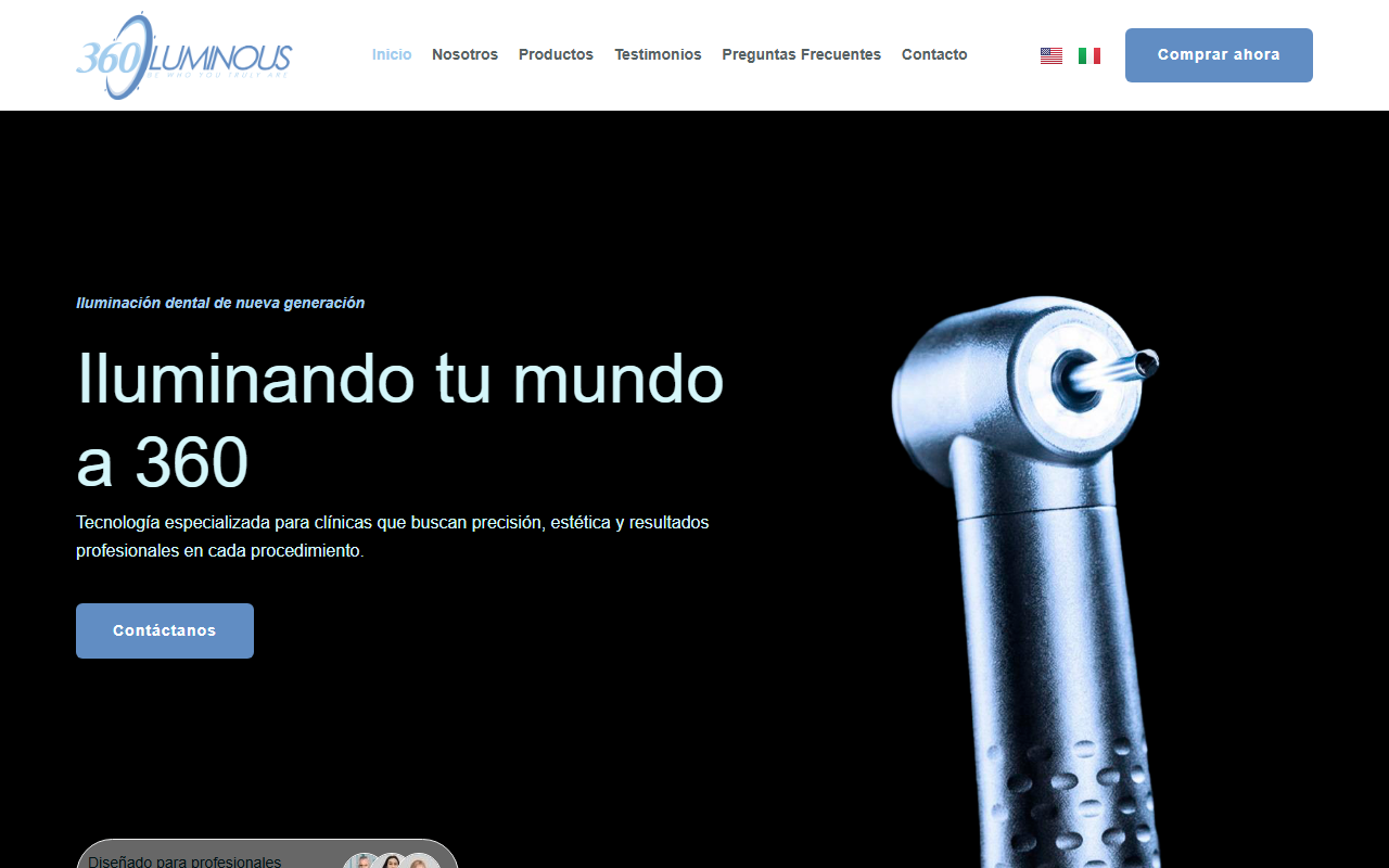 360luminous.com screenshot
