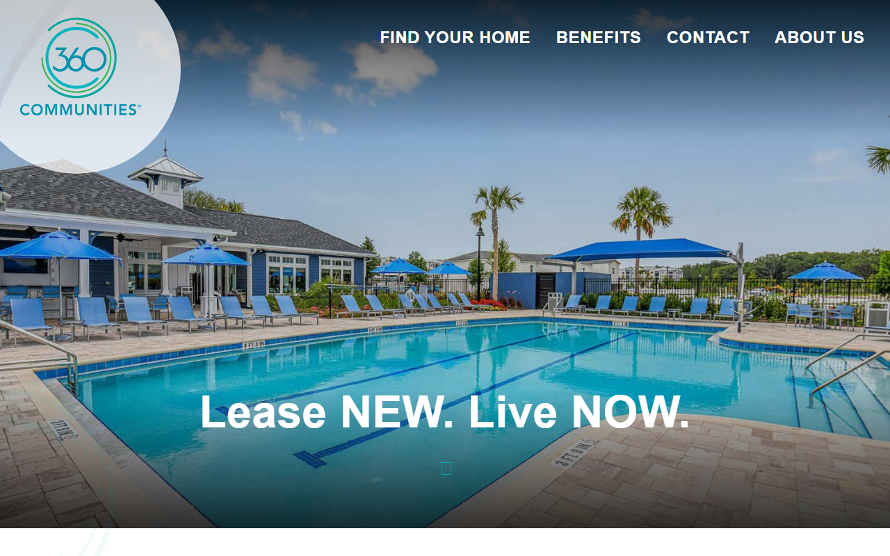 360luxuryrentals.com screenshot