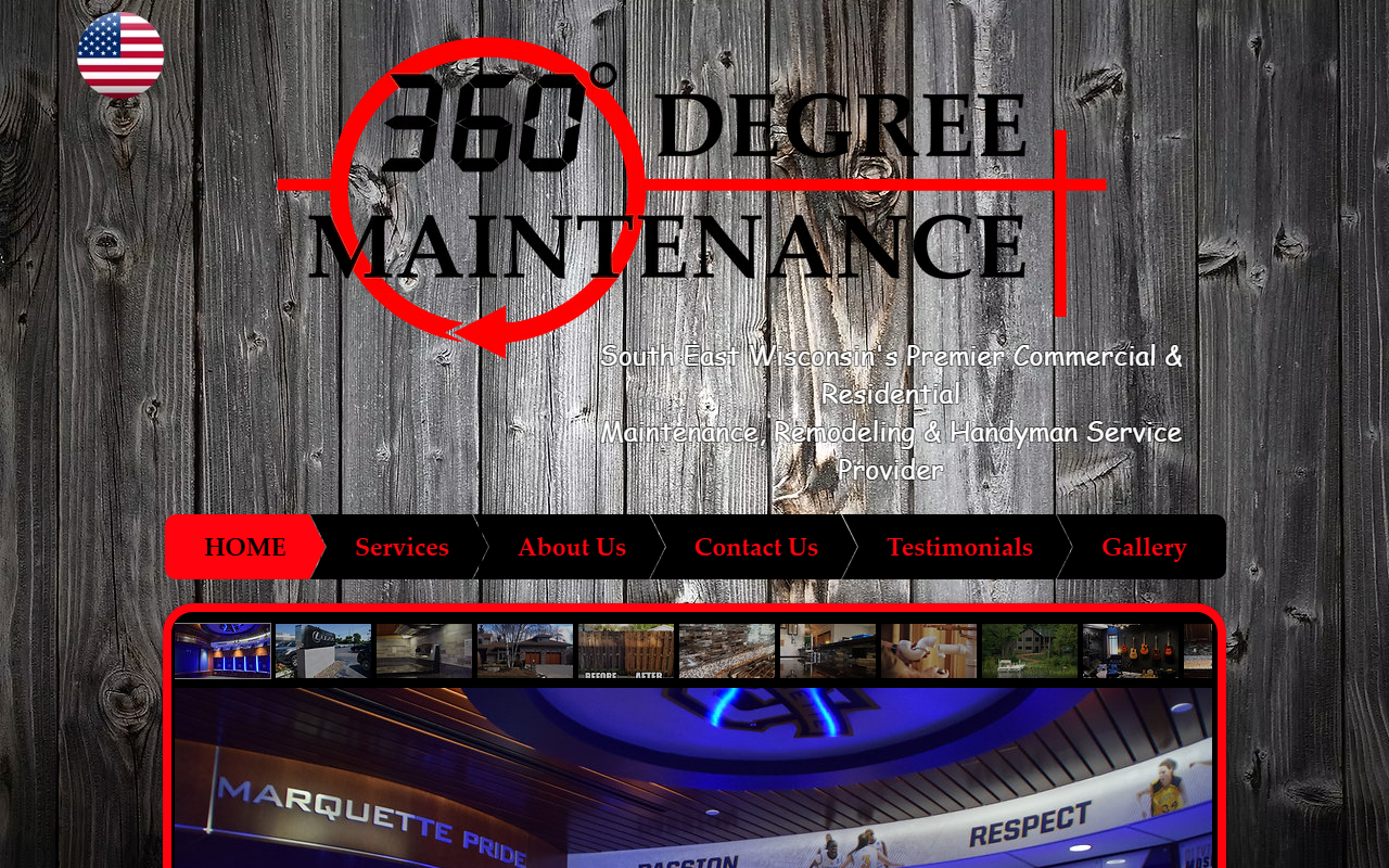 360maintenancewi.com screenshot