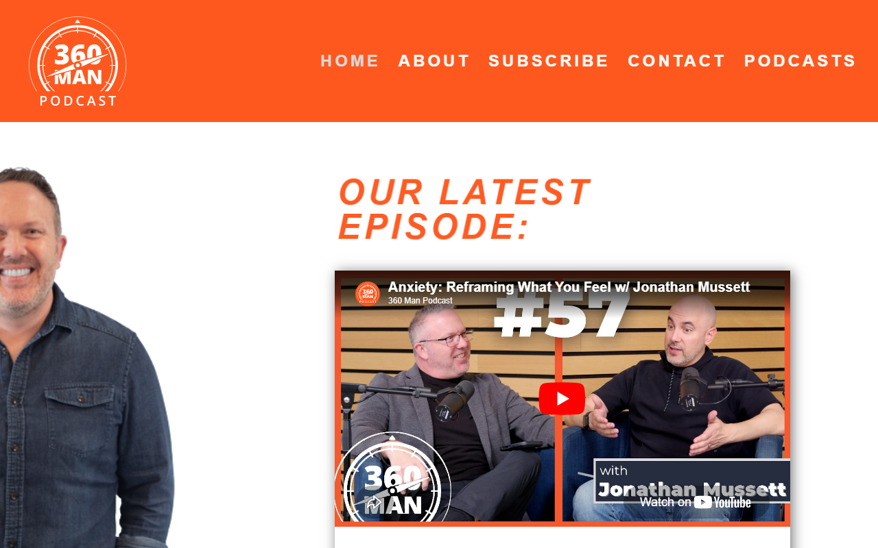 360manpodcast.com screenshot