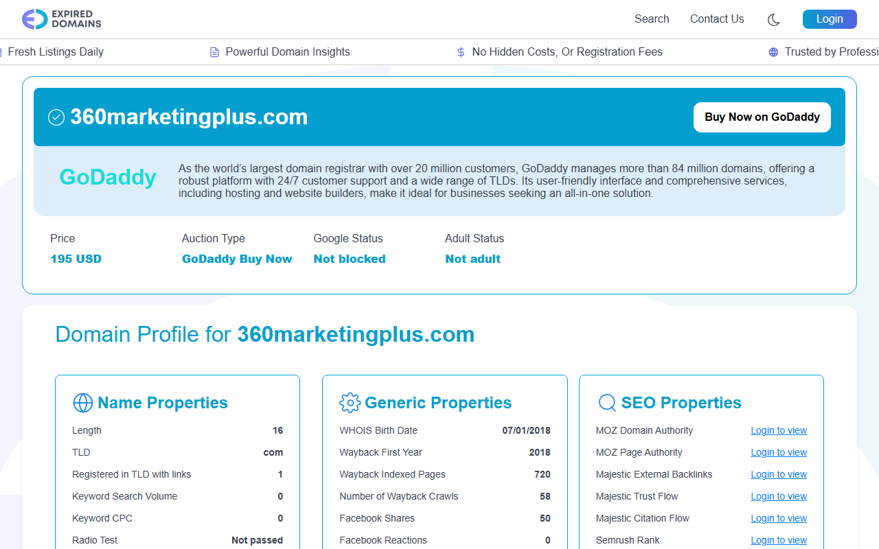 360marketingplus.com screenshot