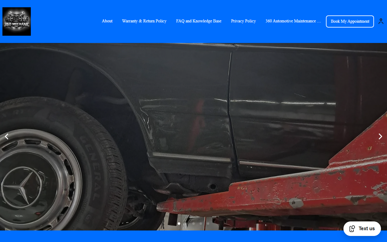 360mechanicinc.com screenshot