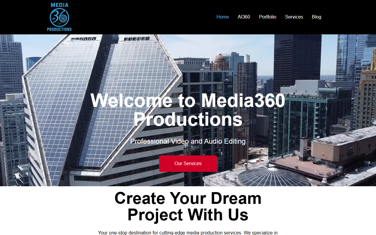 360mediaprod.com screenshot
