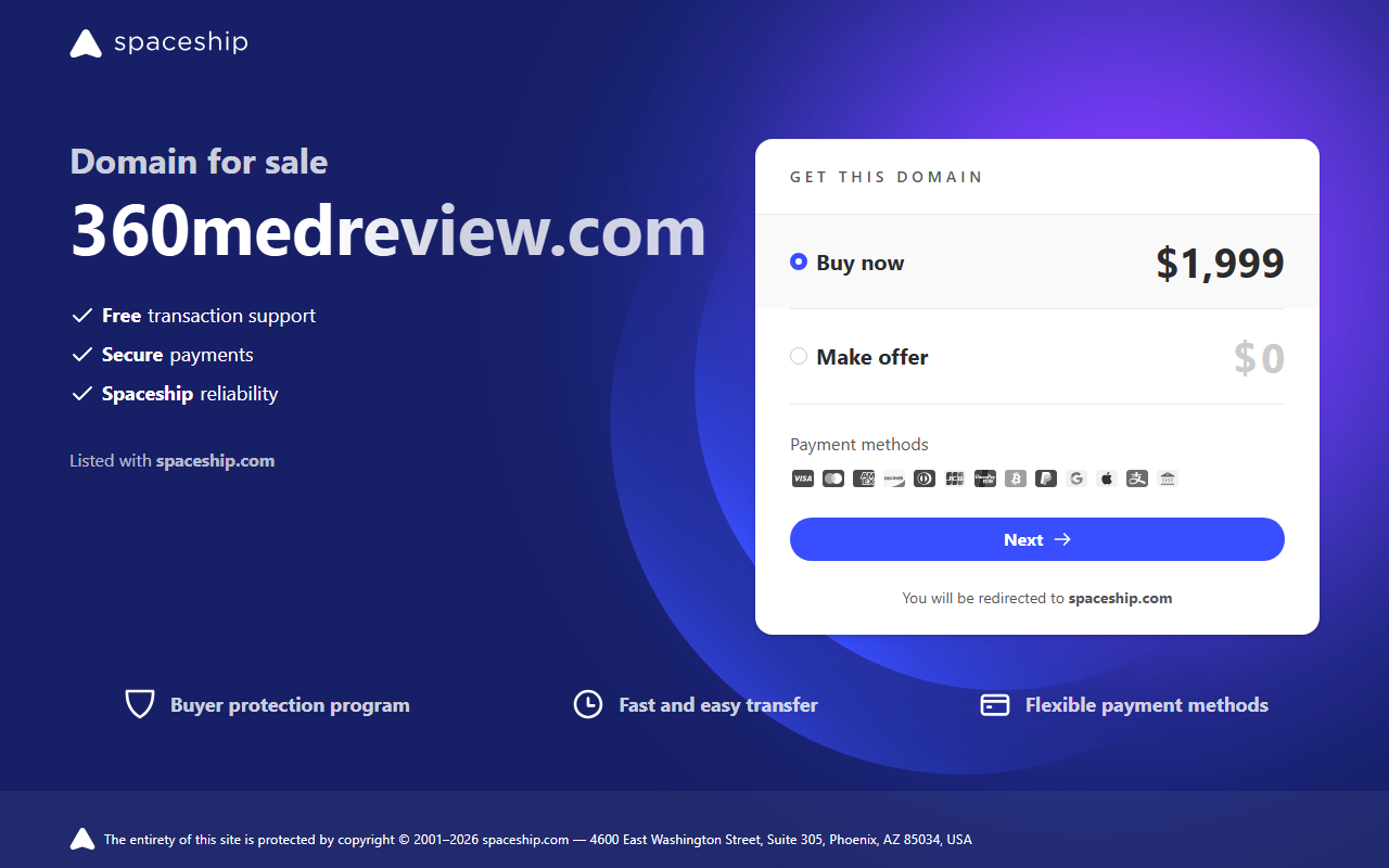 360medreview.com screenshot